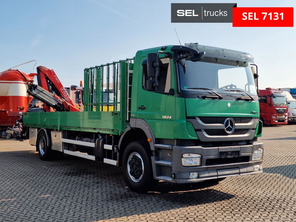 Mercedes-Benz Axor 1824 / FASSI F120AC 024 E + ACTIVE Mercedes-Benz Axor 1824 / FASSI F120AC 024 E + GLAS - Камион с кран: снимка 3 Mercedes-Benz Axor 1824 / FASSI F120AC 024 E + ACTIVE Mercedes-Benz Axor 1824 / FASSI F120AC 024 E + GLAS - Камион с кран: снимка 3