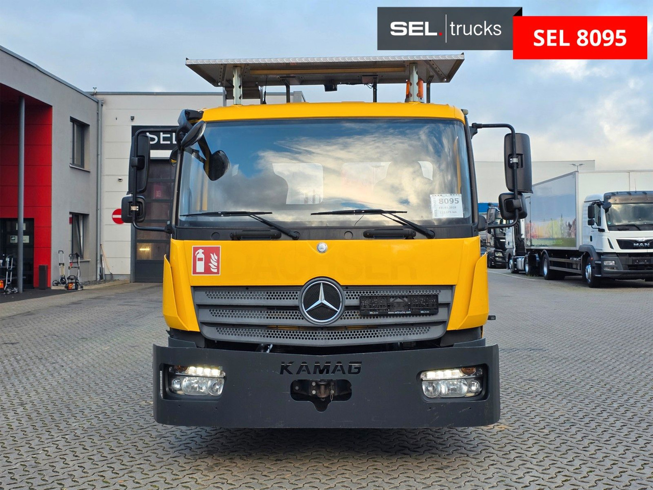 Mercedes-Benz Kamag WBH25 / Umsetzer (Mafi/Terberg) - Контейнеровоз/ Сменна каросерия камион: снимка 2 Mercedes-Benz Kamag WBH25 / Umsetzer (Mafi/Terberg) - Контейнеровоз/ Сменна каросерия камион: снимка 2
