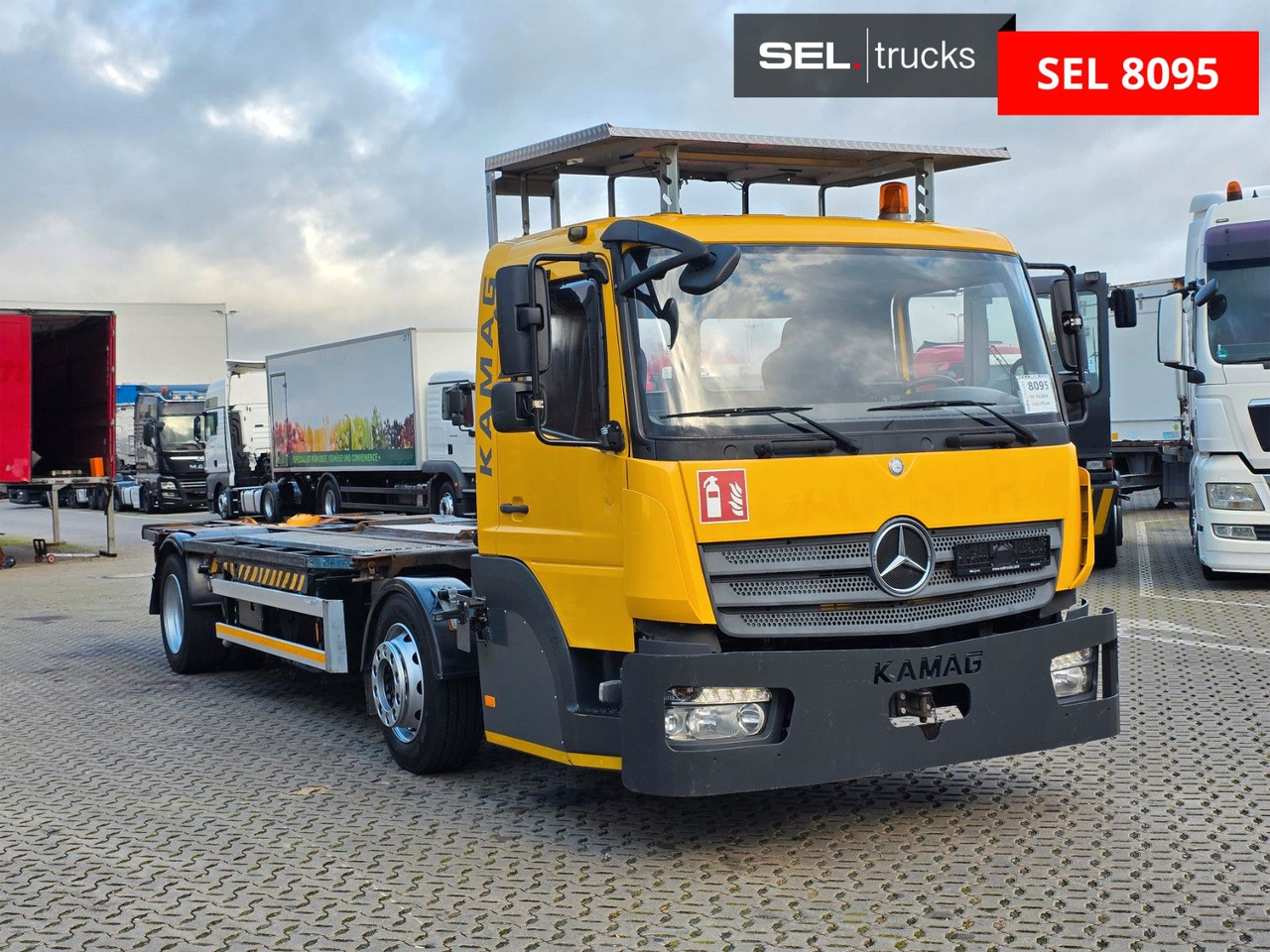 Mercedes-Benz Kamag WBH25 / Umsetzer (Mafi/Terberg) - Контейнеровоз/ Сменна каросерия камион: снимка 3 Mercedes-Benz Kamag WBH25 / Umsetzer (Mafi/Terberg) - Контейнеровоз/ Сменна каросерия камион: снимка 3