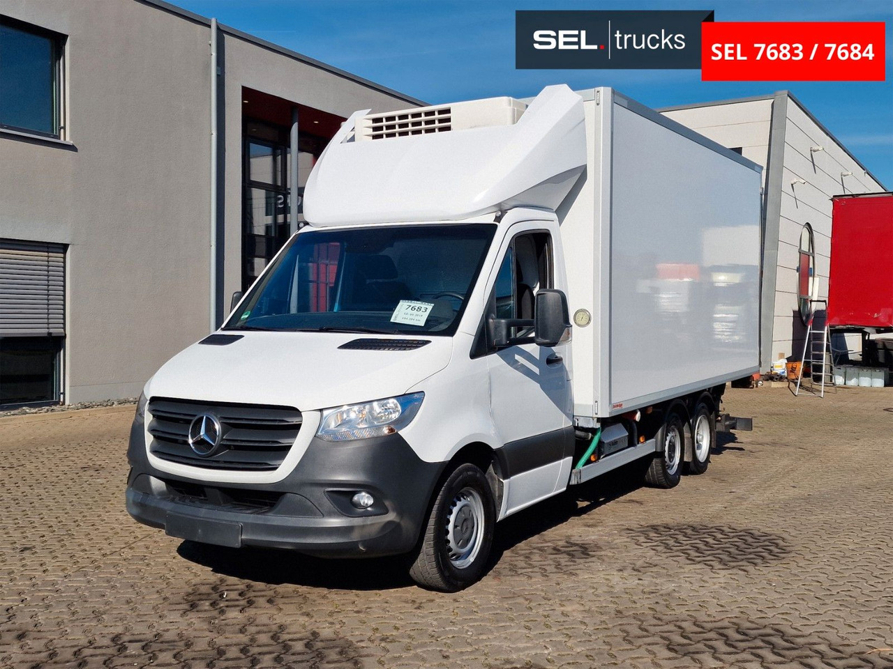 Mercedes-Benz Sprinter / Thermo King V500 / 6D ink. Trailer - Хладилен бус: снимка 2 Mercedes-Benz Sprinter / Thermo King V500 / 6D ink. Trailer - Хладилен бус: снимка 2