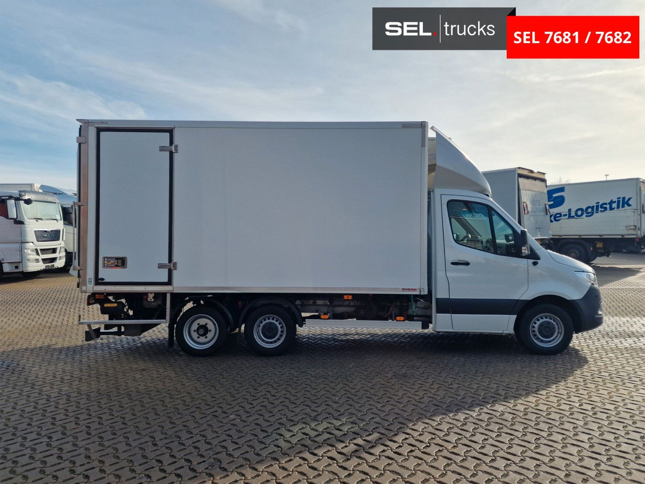 Mercedes-Benz Sprinter / Thermo King V500 / 6D inkl. Trailer - Хладилен бус: снимка 4 Mercedes-Benz Sprinter / Thermo King V500 / 6D inkl. Trailer - Хладилен бус: снимка 4