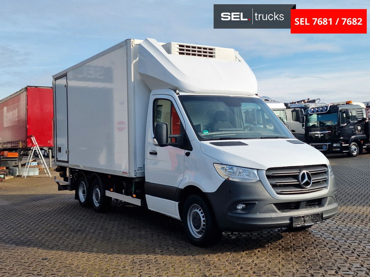 Mercedes-Benz Sprinter / Thermo King V500 / 6D inkl. Trailer - Хладилен бус: снимка 3 Mercedes-Benz Sprinter / Thermo King V500 / 6D inkl. Trailer - Хладилен бус: снимка 3