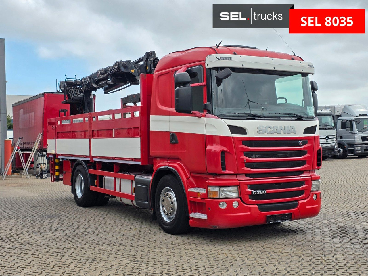 Scania G 360 LB4X2MNA / Retarder / Ohne Fernbedienung - Камион с кран: снимка 3 Scania G 360 LB4X2MNA / Retarder / Ohne Fernbedienung - Камион с кран: снимка 3