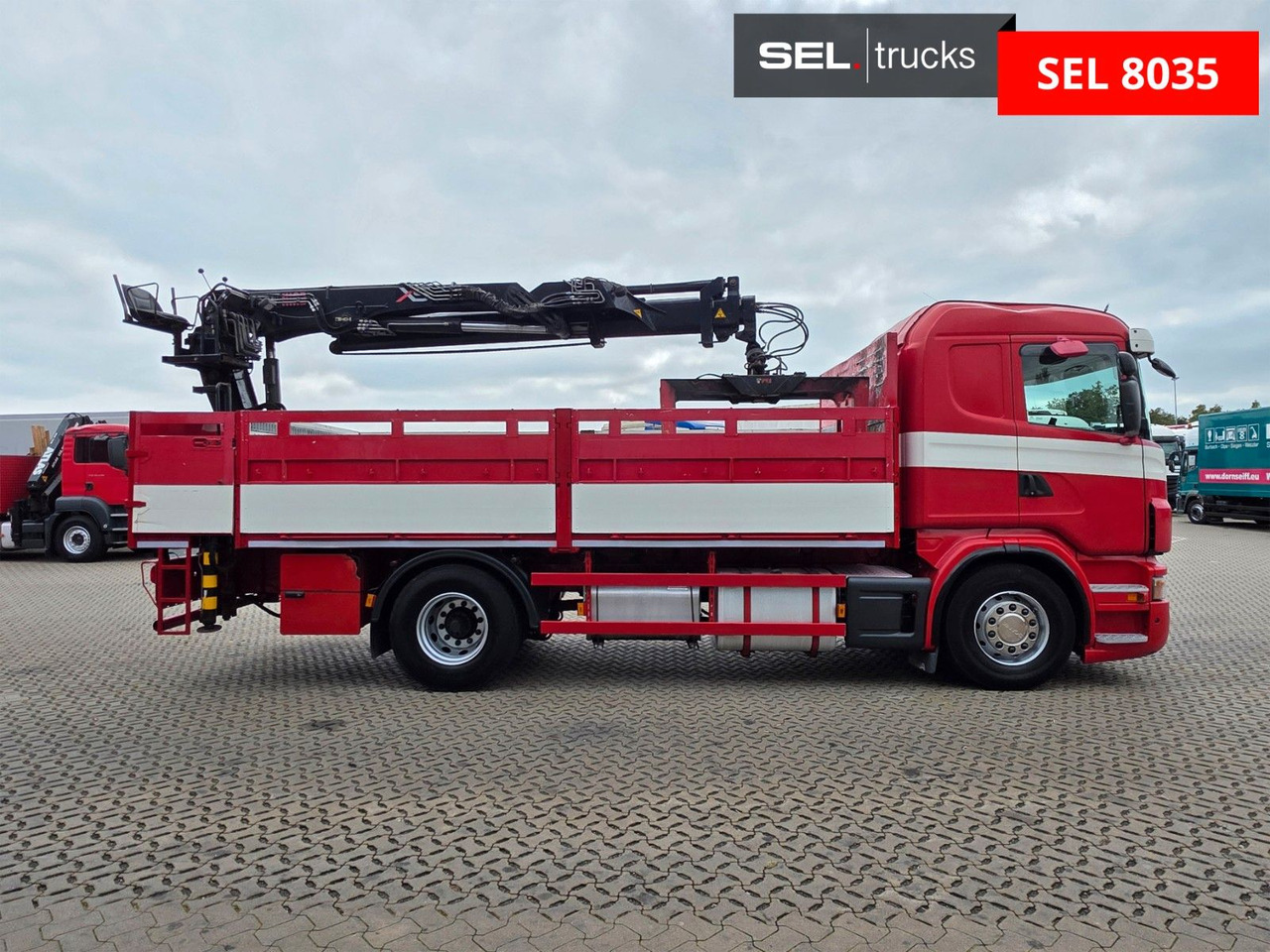 Scania G 360 LB4X2MNA / Retarder / Ohne Fernbedienung - Камион с кран: снимка 4 Scania G 360 LB4X2MNA / Retarder / Ohne Fernbedienung - Камион с кран: снимка 4