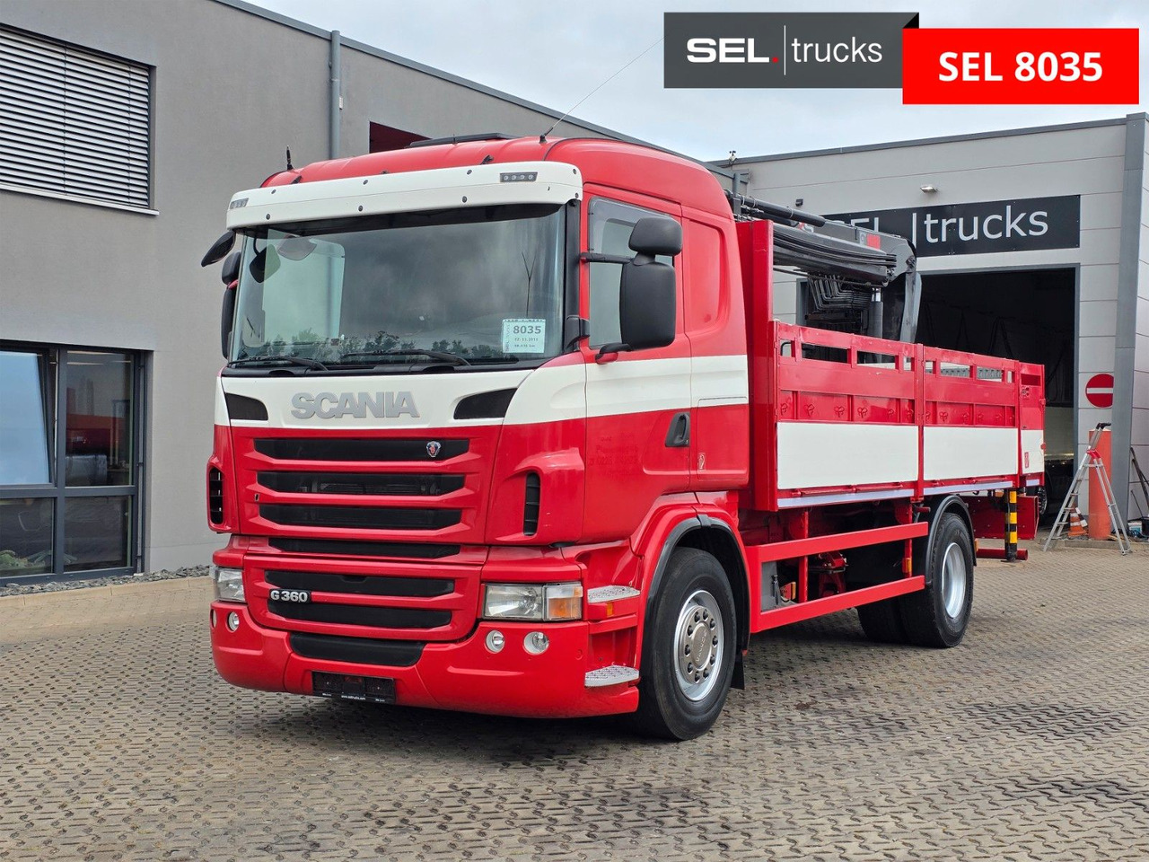 Scania G 360 LB4X2MNA / Retarder / Ohne Fernbedienung - Камион с кран: снимка 1 Scania G 360 LB4X2MNA / Retarder / Ohne Fernbedienung - Камион с кран: снимка 1