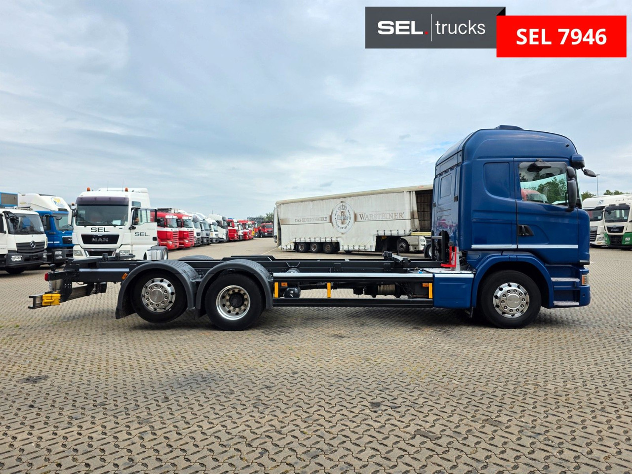 Scania G 410 LB6X2*4MNB / Retarder/PTO/ADR/Lenkachse - Контейнеровоз/ Сменна каросерия камион: снимка 4 Scania G 410 LB6X2*4MNB / Retarder/PTO/ADR/Lenkachse - Контейнеровоз/ Сменна каросерия камион: снимка 4