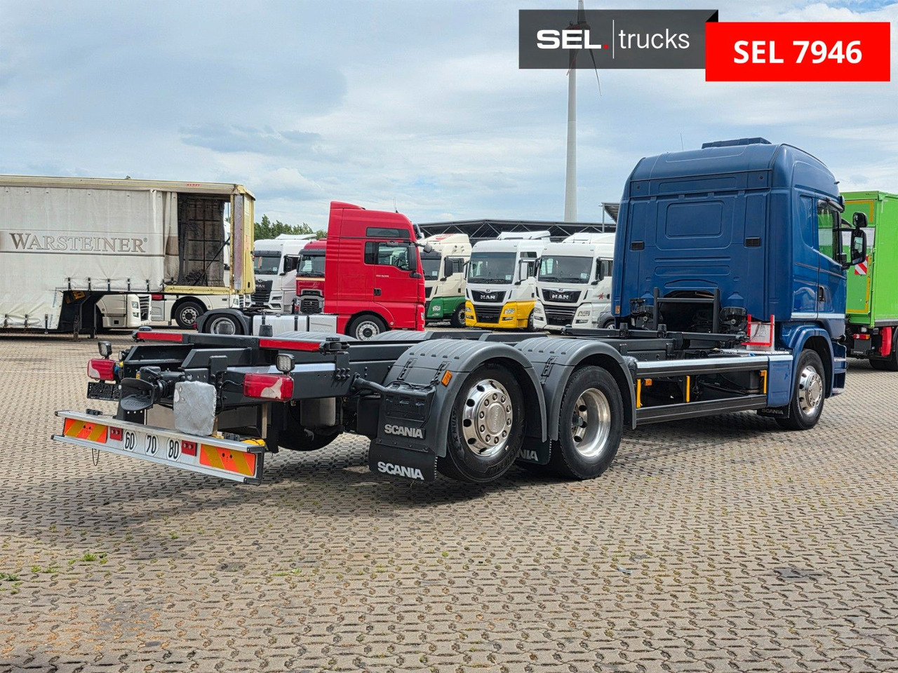 Scania G 410 LB6X2*4MNB / Retarder/PTO/ADR/Lenkachse - Контейнеровоз/ Сменна каросерия камион: снимка 5 Scania G 410 LB6X2*4MNB / Retarder/PTO/ADR/Lenkachse - Контейнеровоз/ Сменна каросерия камион: снимка 5