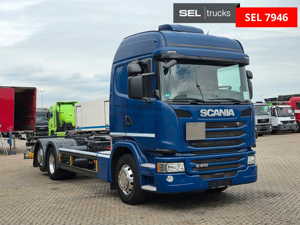 Scania G 410 LB6X2*4MNB / Retarder/PTO/ADR/Lenkachse - Контейнеровоз/ Сменна каросерия камион: снимка 3 Scania G 410 LB6X2*4MNB / Retarder/PTO/ADR/Lenkachse - Контейнеровоз/ Сменна каросерия камион: снимка 3