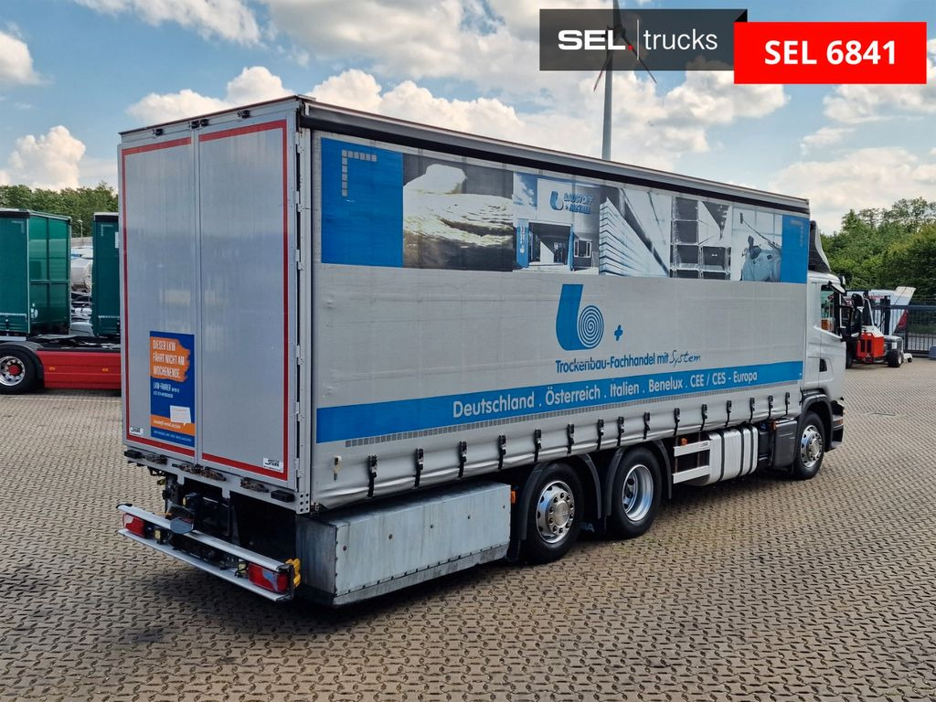 Scania G 410 /Retarder /mit Mitnahmestapler /Lenkachse - Камион с брезент: снимка 5 Scania G 410 /Retarder /mit Mitnahmestapler /Lenkachse - Камион с брезент: снимка 5