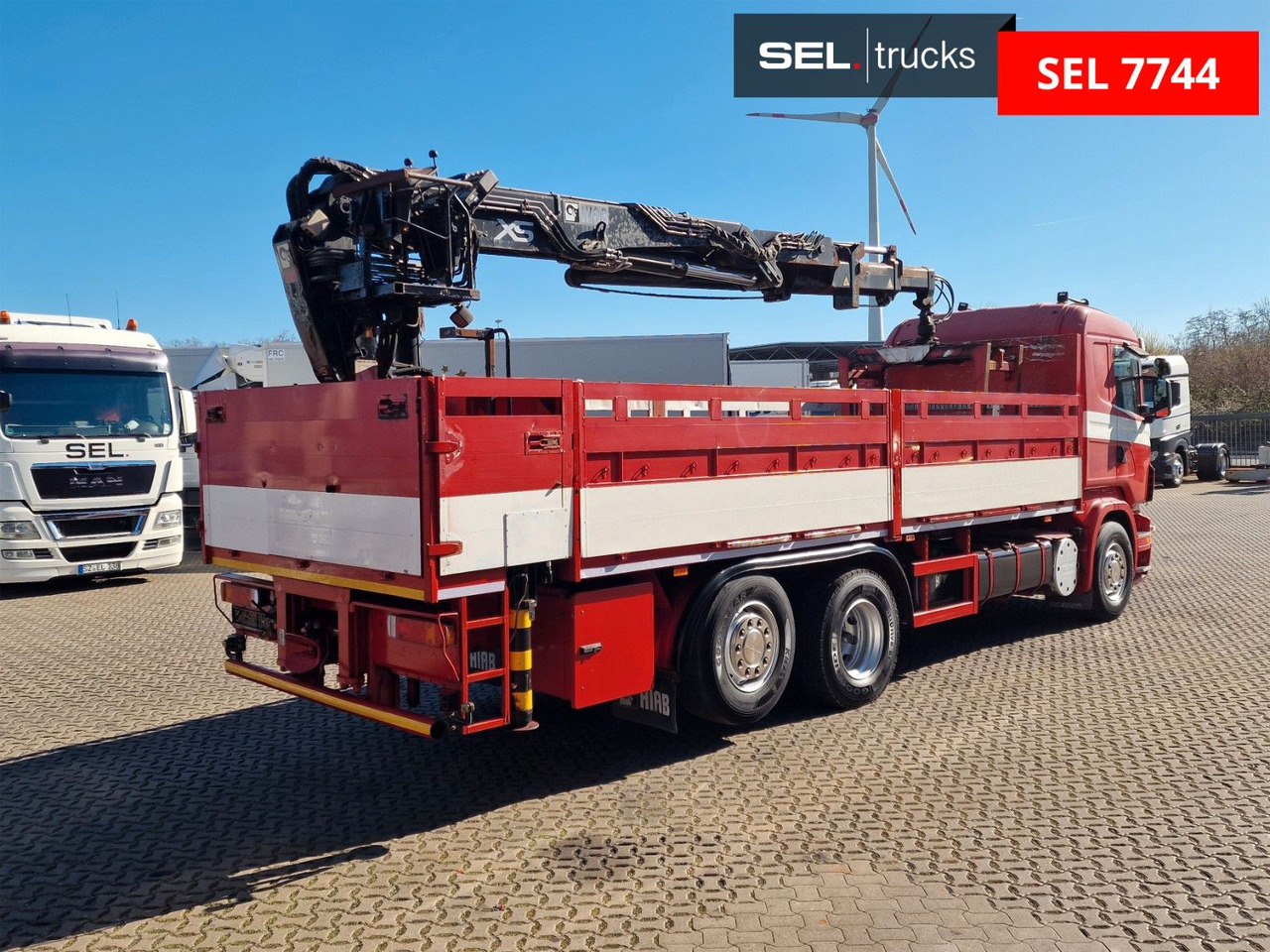 Scania R 340 LB6X2*4MNA /Retarder /HIAB 166K /Lenkachse - Камион с кран: снимка 5 Scania R 340 LB6X2*4MNA /Retarder /HIAB 166K /Lenkachse - Камион с кран: снимка 5