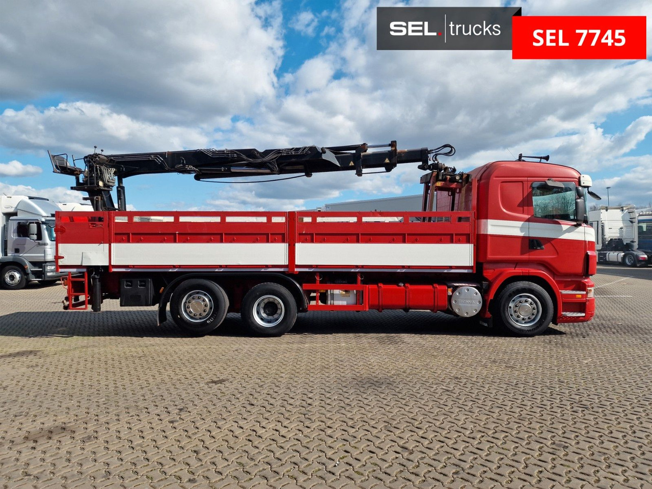 Scania R 340 LB6X2*4MNA /Retarder/HIAB 166K /Lenkachse - Камион с кран: снимка 4 Scania R 340 LB6X2*4MNA /Retarder/HIAB 166K /Lenkachse - Камион с кран: снимка 4