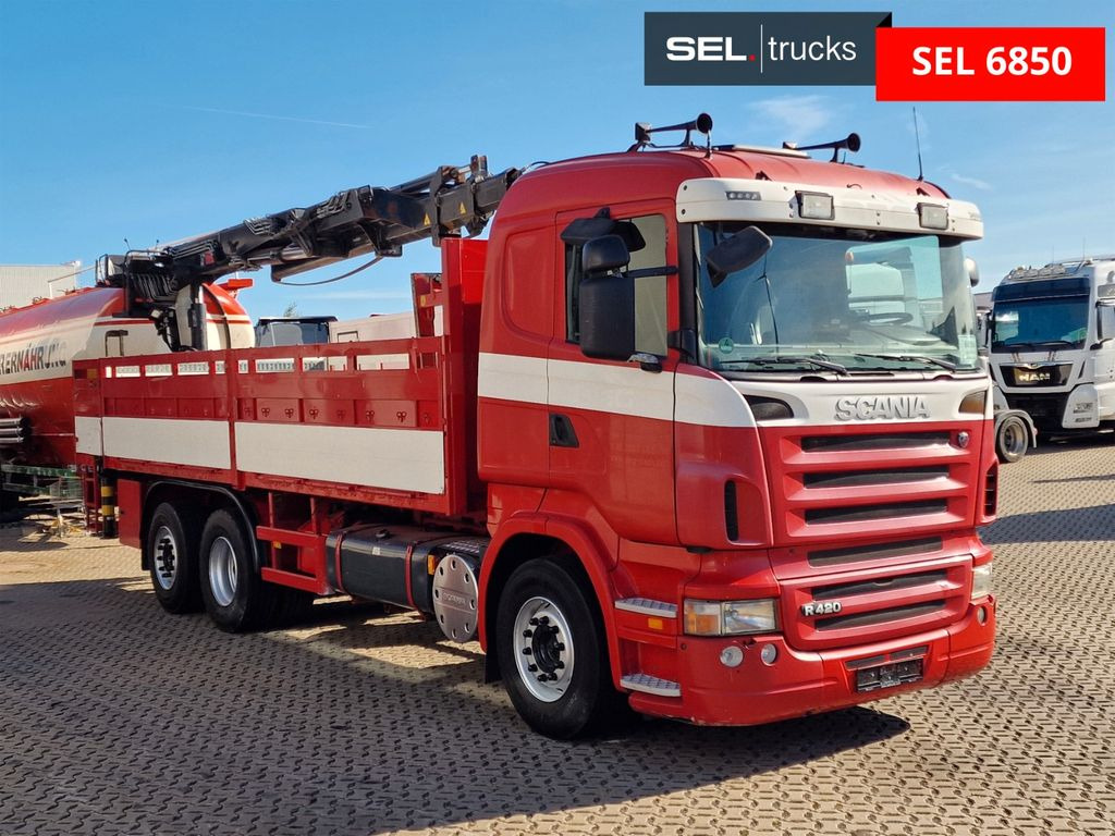 Scania R 380 LB6X2*4MNA / Retarder / HIAB 166K Scania R 380 LB6X2*4MNA / Retarder / HIAB 166K - Камион с кран, Бордови камион: снимка 3 Scania R 380 LB6X2*4MNA / Retarder / HIAB 166K Scania R 380 LB6X2*4MNA / Retarder / HIAB 166K - Камион с кран, Бордови камион: снимка 3