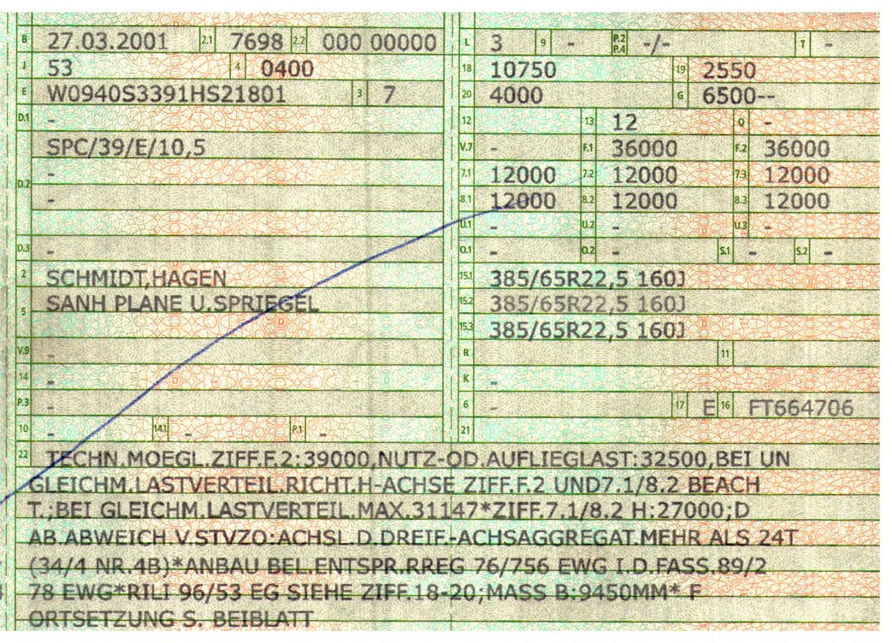 Брезентово полуремарке Schmidt Hagen SPC/39/E/10,5 / Coilmulde / Lenk-Liftachse: снимка 44 Брезентово полуремарке Schmidt Hagen SPC/39/E/10,5 / Coilmulde / Lenk-Liftachse: снимка 44