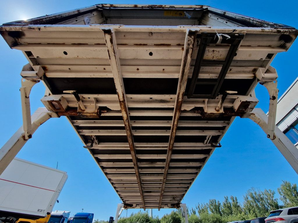 Бордово ремарке/ Платформа Schmitz Cargobull Krone WK 7.3 RSTG / Textil: снимка 16