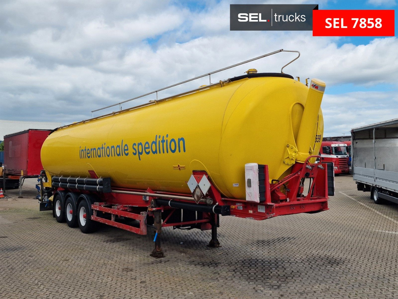 Spitzer K 2766 CAL GGVS / Kippsilo / 66m3 / ADR AT - Цистерна за насипни товари: снимка 3 Spitzer K 2766 CAL GGVS / Kippsilo / 66m3 / ADR AT - Цистерна за насипни товари: снимка 3