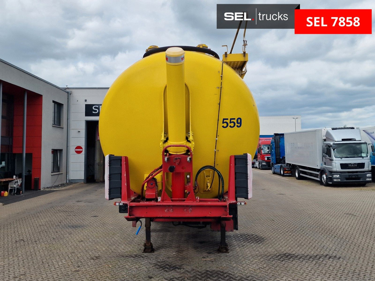 Spitzer K 2766 CAL GGVS / Kippsilo / 66m3 / ADR AT - Цистерна за насипни товари: снимка 2 Spitzer K 2766 CAL GGVS / Kippsilo / 66m3 / ADR AT - Цистерна за насипни товари: снимка 2
