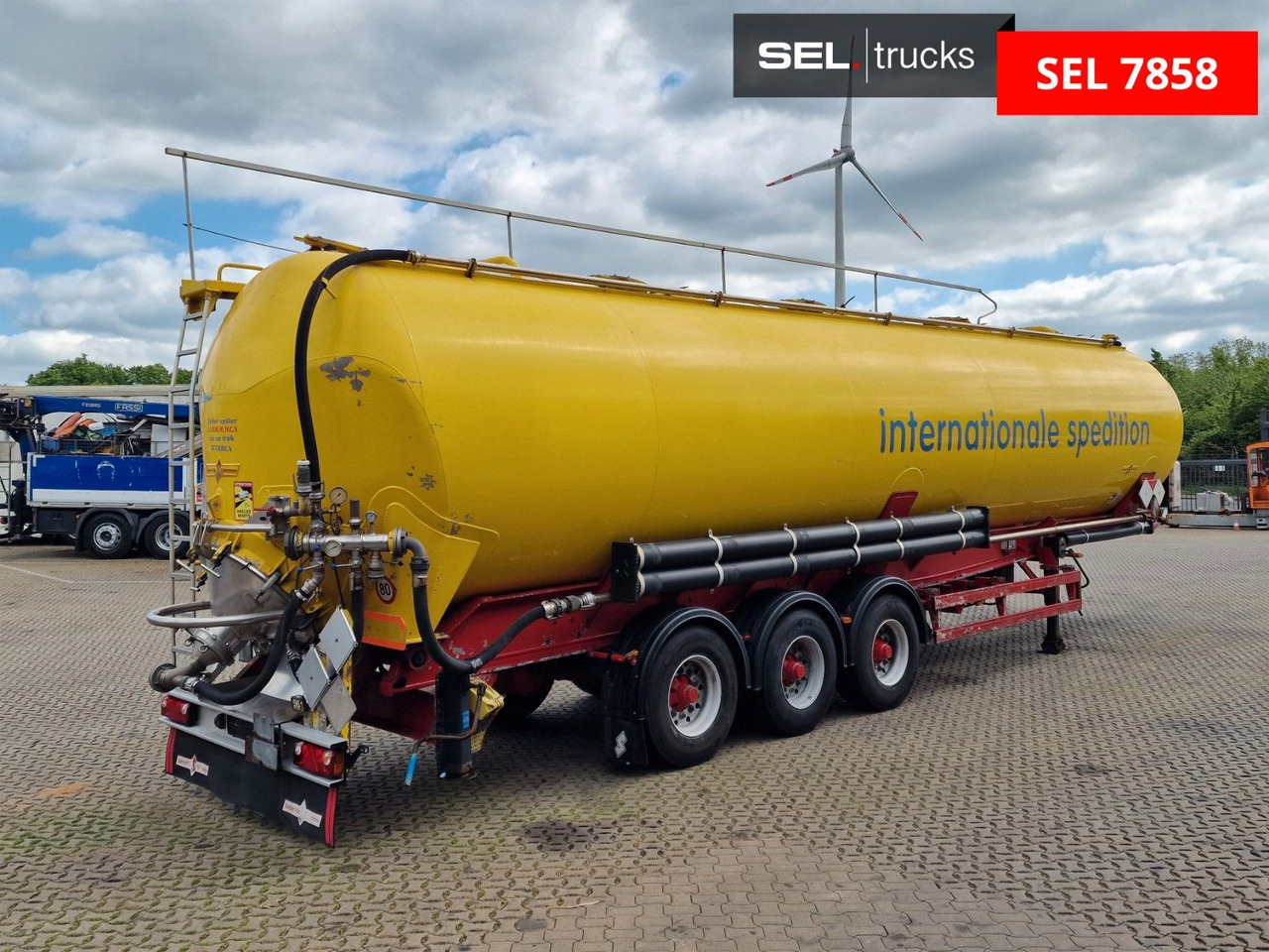 Spitzer K 2766 CAL GGVS / Kippsilo / 66m3 / ADR AT - Цистерна за насипни товари: снимка 5 Spitzer K 2766 CAL GGVS / Kippsilo / 66m3 / ADR AT - Цистерна за насипни товари: снимка 5