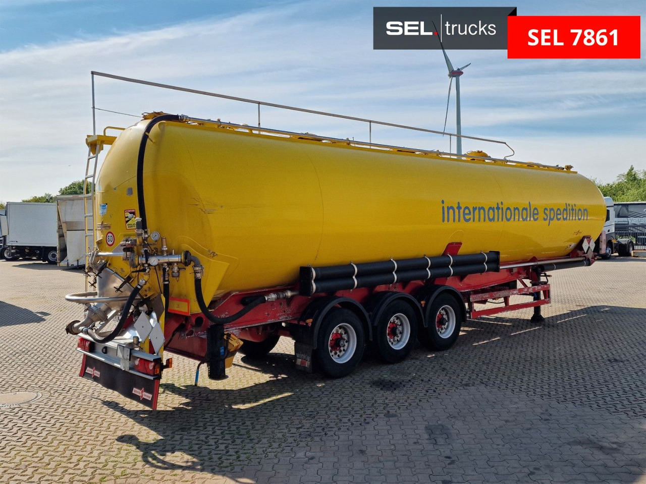Spitzer SK 2766 CAL GGVS / Kippsilo / 66 m3 / ADR ATDR A - Цистерна за насипни товари: снимка 5 Spitzer SK 2766 CAL GGVS / Kippsilo / 66 m3 / ADR ATDR A - Цистерна за насипни товари: снимка 5