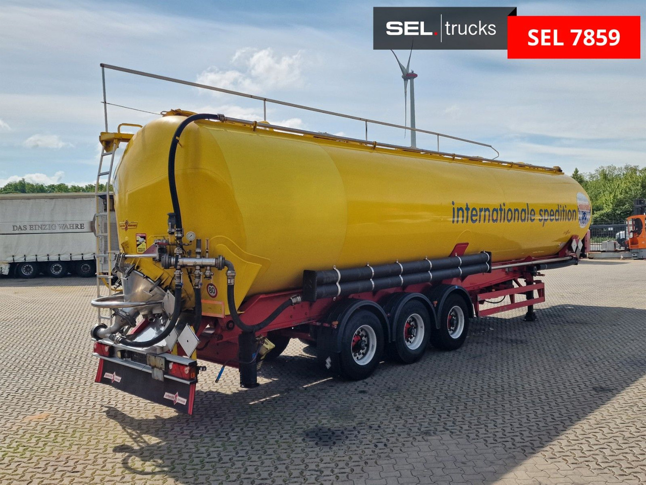 Spitzer SK 2766 CAL GGVS / Kippsilo / 66m3 / ADR AT - Цистерна за насипни товари: снимка 5 Spitzer SK 2766 CAL GGVS / Kippsilo / 66m3 / ADR AT - Цистерна за насипни товари: снимка 5