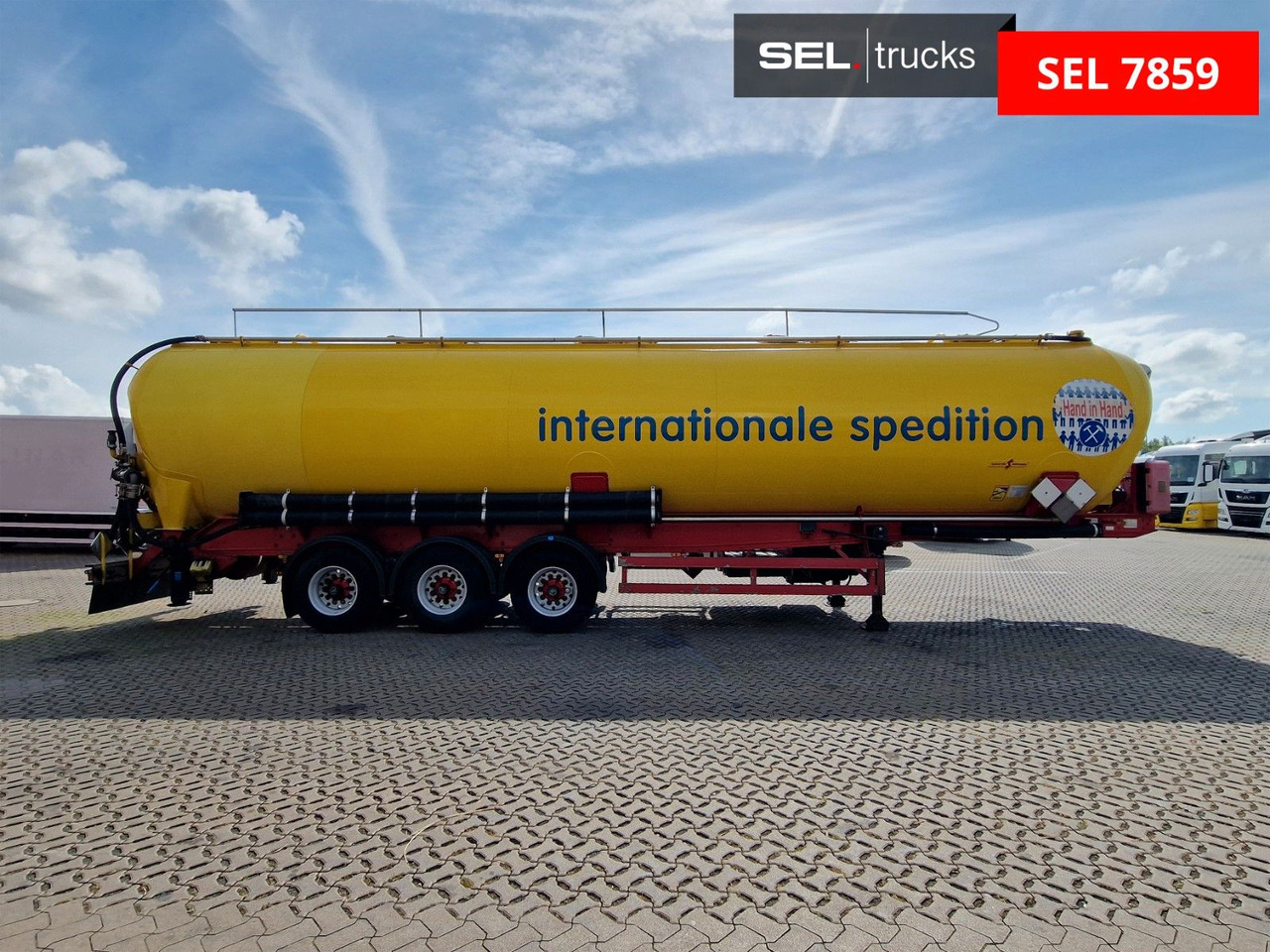 Spitzer SK 2766 CAL GGVS / Kippsilo / 66m3 / ADR AT - Цистерна за насипни товари: снимка 4 Spitzer SK 2766 CAL GGVS / Kippsilo / 66m3 / ADR AT - Цистерна за насипни товари: снимка 4