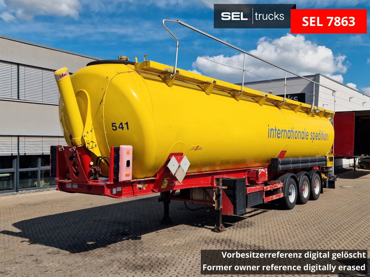 Spitzer SK2766 CAL GGVS / Kippsilo / 66m3 / ADR AT - Цистерна за насипни товари: снимка 1 Spitzer SK2766 CAL GGVS / Kippsilo / 66m3 / ADR AT - Цистерна за насипни товари: снимка 1