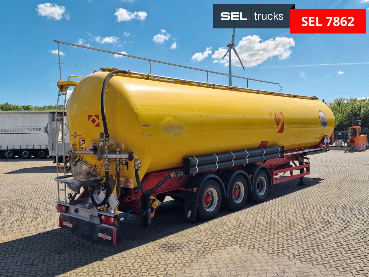 Spitzer SK2766CAL GGVS / Kippsilo / Alu / ADR AT / 66m³ - Цистерна за насипни товари: снимка 5 Spitzer SK2766CAL GGVS / Kippsilo / Alu / ADR AT / 66m³ - Цистерна за насипни товари: снимка 5