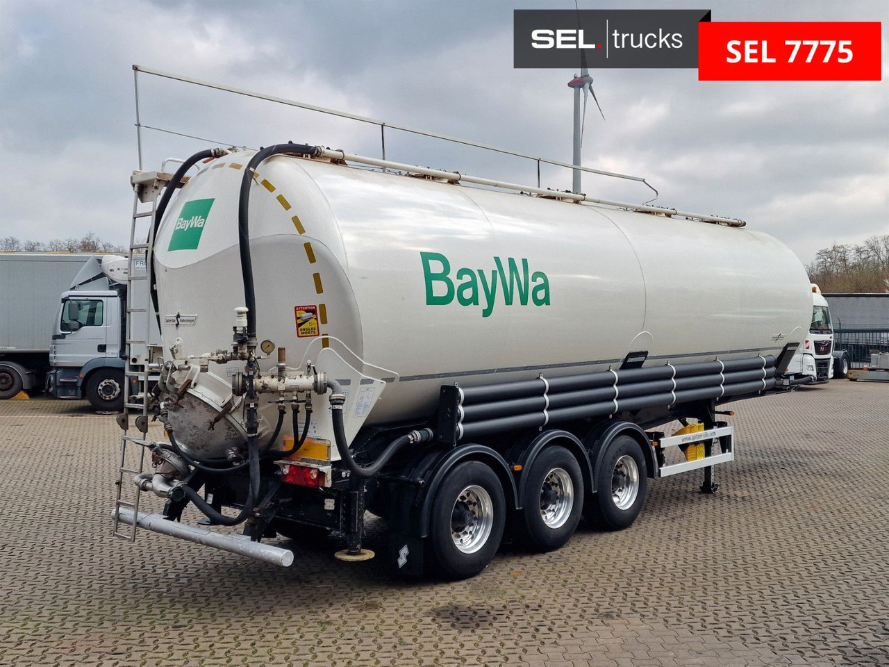 Spitzer SKS 27 / Kippsilo / 53.000 l / Liftachse - Цистерна за насипни товари: снимка 5 Spitzer SKS 27 / Kippsilo / 53.000 l / Liftachse - Цистерна за насипни товари: снимка 5