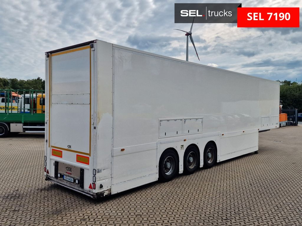 Van Eck PT-3Z / Doppelstock / Ladebordwand - Затворена каросерия полуремарке: снимка 5 Van Eck PT-3Z / Doppelstock / Ladebordwand - Затворена каросерия полуремарке: снимка 5