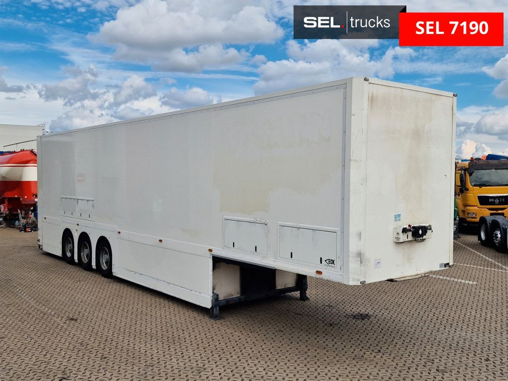 Van Eck PT-3Z / Doppelstock / Ladebordwand - Затворена каросерия полуремарке: снимка 3 Van Eck PT-3Z / Doppelstock / Ladebordwand - Затворена каросерия полуремарке: снимка 3