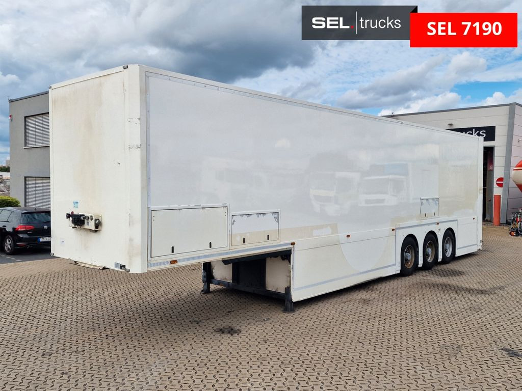 Van Eck PT-3Z / Doppelstock / Ladebordwand - Затворена каросерия полуремарке: снимка 1 Van Eck PT-3Z / Doppelstock / Ladebordwand - Затворена каросерия полуремарке: снимка 1