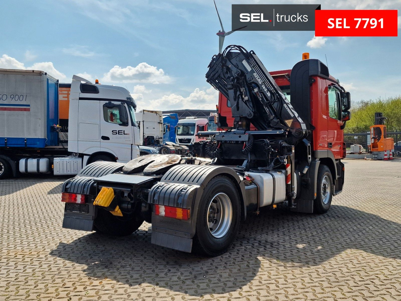 Mercedes-Benz Actros 1844 / Retarder / Fernbedienung / Atlas - Влекач: снимка 5 Mercedes-Benz Actros 1844 / Retarder / Fernbedienung / Atlas - Влекач: снимка 5