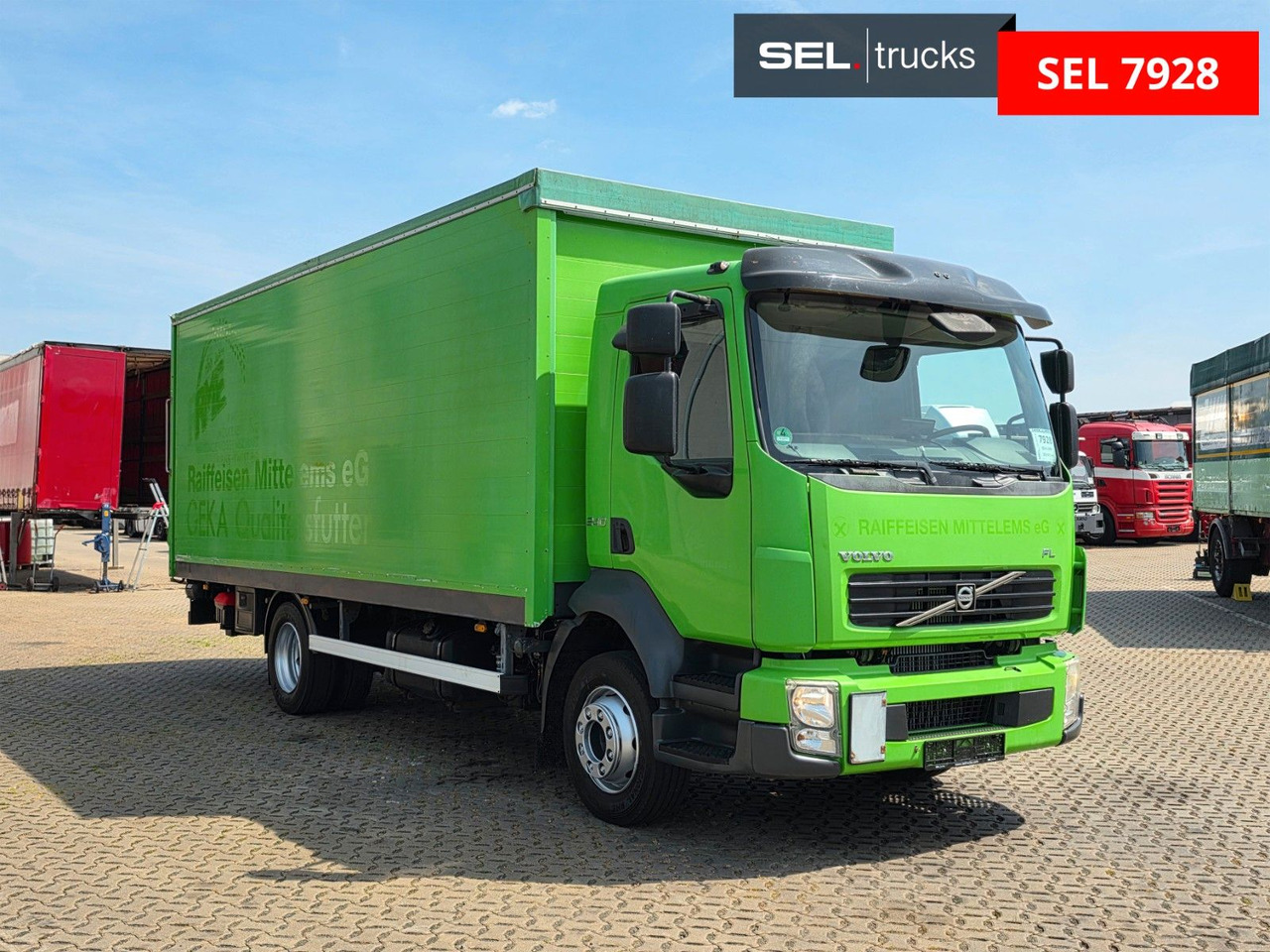 Volvo FL 240 - Камион с брезент: снимка 3 Volvo FL 240 - Камион с брезент: снимка 3