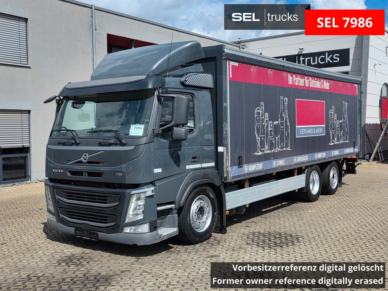 Volvo FM 410 / Ladebordwand / Lenkachse / Liftachse - Камион с брезент: снимка 1 Volvo FM 410 / Ladebordwand / Lenkachse / Liftachse - Камион с брезент: снимка 1