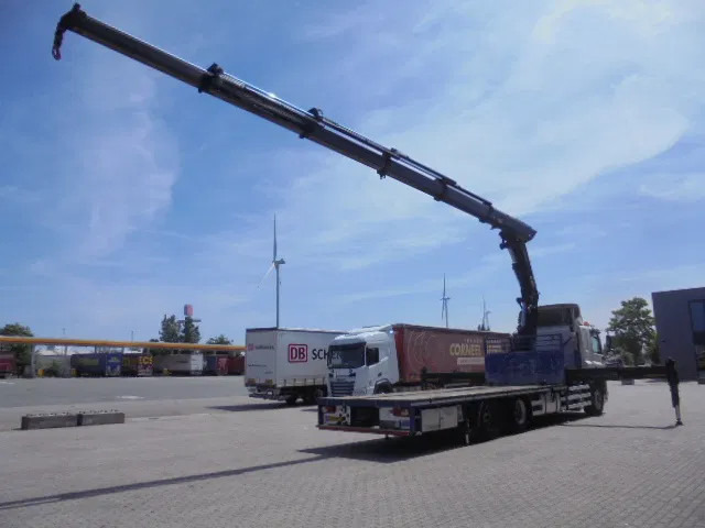 Бордови камион, Камион с кран DAF CF 85 360 6X2 HIAB 477/5 NL TRUCK: снимка 6