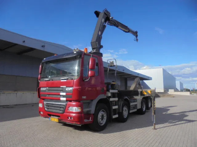 DAF CF 85 410 8X2 + 30T HAAK NL TRUCK - Мултилифт с кука камион, Камион с кран: снимка 1 DAF CF 85 410 8X2 + 30T HAAK NL TRUCK - Мултилифт с кука камион, Камион с кран: снимка 1