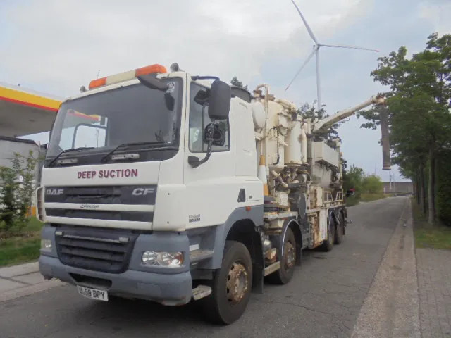 DAF CF 85.410 8X4 BLADGEVEERD - Каналопочистваща машина: снимка 1 DAF CF 85.410 8X4 BLADGEVEERD - Каналопочистваща машина: снимка 1