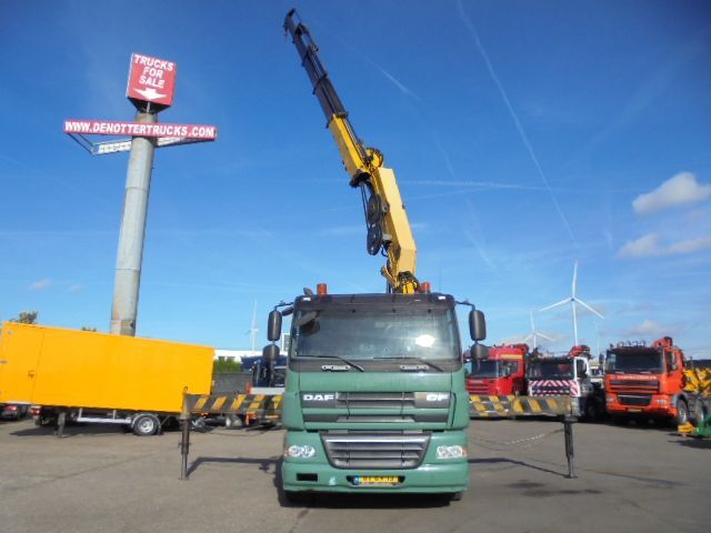 DAF CF 85.410 FTN - Камион с кран: снимка 2 DAF CF 85.410 FTN - Камион с кран: снимка 2
