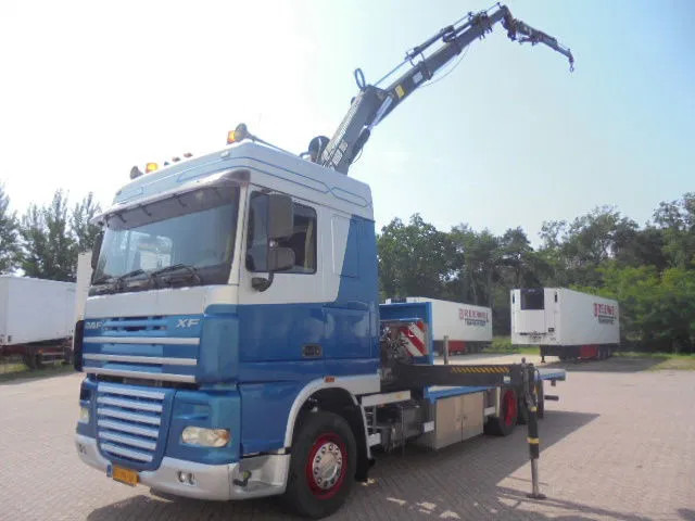 DAF XF 105 XF105 NL TRUCK - Камион с кран: снимка 1 DAF XF 105 XF105 NL TRUCK - Камион с кран: снимка 1