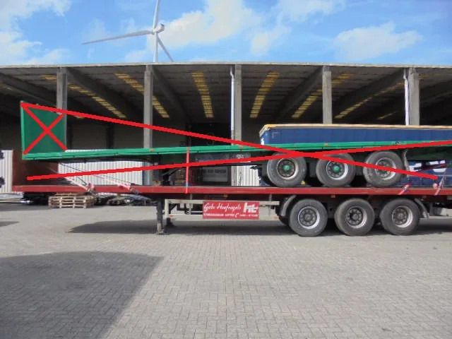 Fruehauf ONCR 39-327 A - Бордово полуремарке/ Платформа: снимка 3 Fruehauf ONCR 39-327 A - Бордово полуремарке/ Платформа: снимка 3