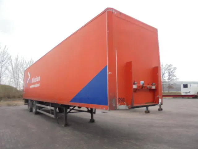 Groenewegen DR0 14-18 - Затворена каросерия полуремарке: снимка 3 Groenewegen DR0 14-18 - Затворена каросерия полуремарке: снимка 3