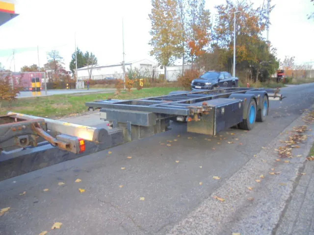 Kögel YWE 18 - Контейнеровоз/ Сменна каросерия ремарке: снимка 1 Kögel YWE 18 - Контейнеровоз/ Сменна каросерия ремарке: снимка 1