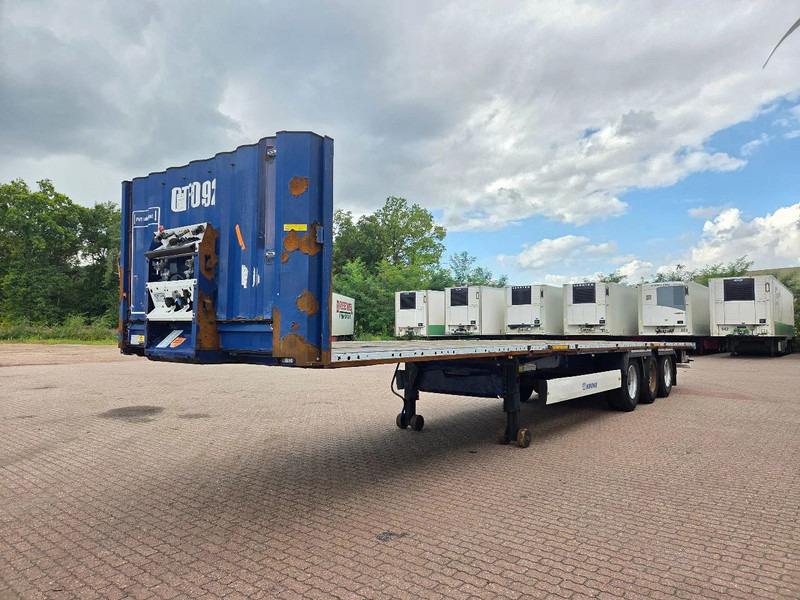 Krone SD NL TRAILER 16x IN STOCK - Бордово полуремарке/ Платформа: снимка 1 Krone SD NL TRAILER 16x IN STOCK - Бордово полуремарке/ Платформа: снимка 1