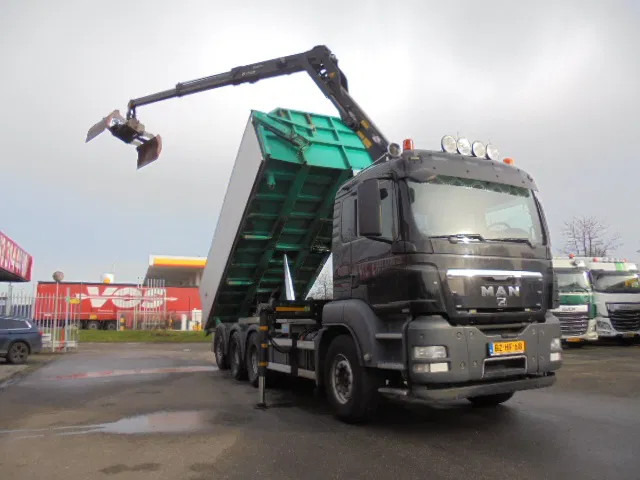 MAN TGS 35.440 8X4 TRIPLE NL TRUCK - Самосвал камион, Камион с кран: снимка 5 MAN TGS 35.440 8X4 TRIPLE NL TRUCK - Самосвал камион, Камион с кран: снимка 5