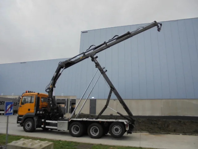 Камион с кабелна система, Камион с кран MAN TGS 36 .390 8X4 TRIPLE: снимка 15
