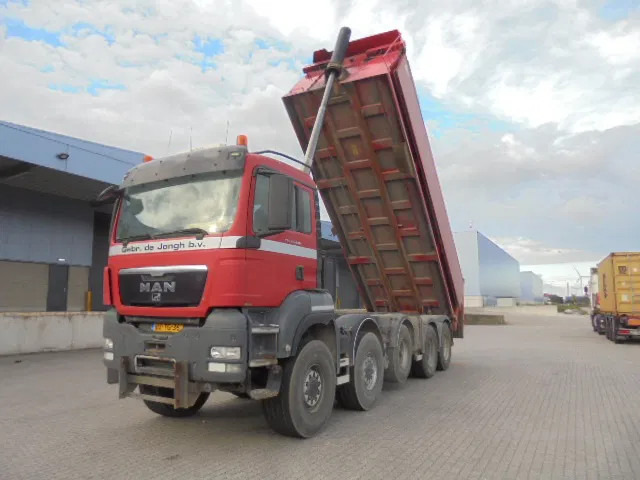 MAN TGS 49.440 10X8 RUIZEVELD KIPPER NL TRUCK - Самосвал камион: снимка 1 MAN TGS 49.440 10X8 RUIZEVELD KIPPER NL TRUCK - Самосвал камион: снимка 1