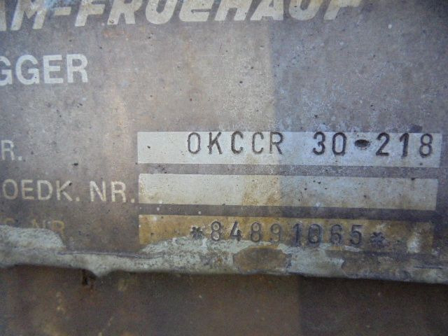 Контейнеровоз/ Сменна каросерия полуремарке Netam OCCR 30-218: снимка 13
