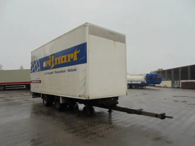 Pacton MXD218 - Затворена каросерия ремарке: снимка 2 Pacton MXD218 - Затворена каросерия ремарке: снимка 2