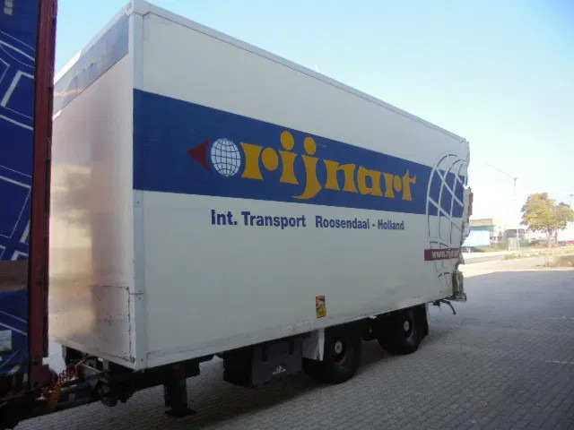 Pacton MXD218 - Затворена каросерия ремарке: снимка 1 Pacton MXD218 - Затворена каросерия ремарке: снимка 1