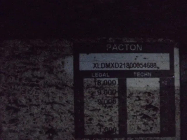 Затворена каросерия ремарке Pacton MXD218: снимка 10