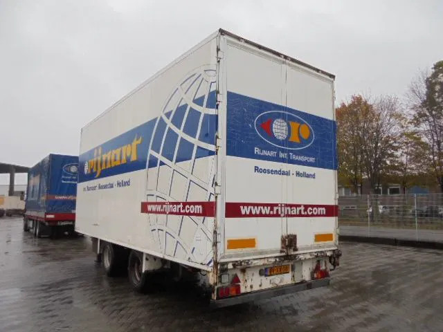 Pacton MXD218 - Затворена каросерия ремарке: снимка 4 Pacton MXD218 - Затворена каросерия ремарке: снимка 4